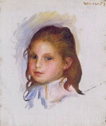 Enfant aux Cheveux Bruns